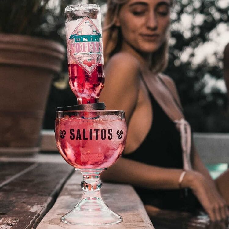 Salitos Salrita Cocktail im Kelchglas