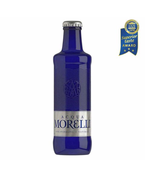 Acqua Morelli non Sparkling, stilles Wasser in der 0,25l Glasflasche.