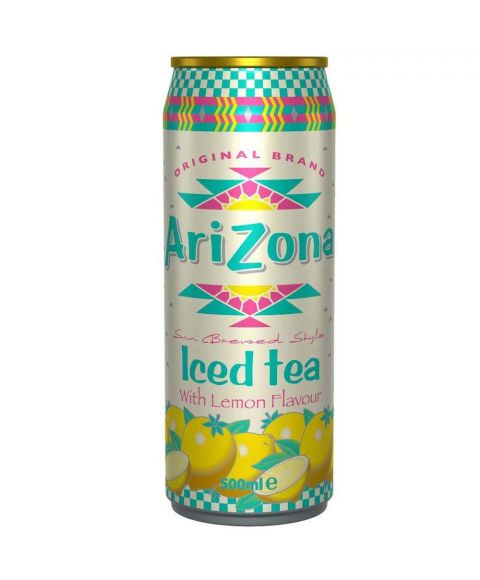 AriZona Iced Tea Lemon in einer 0,5l Dose. 