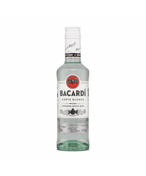 Bacardi Carta Blanca weißer Rum in 350ml Flasche