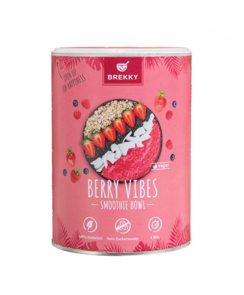 BREKKY BOWL Berry Vibes Smoothie-Bowl pinke Dose Frontansicht günstig online kaufen