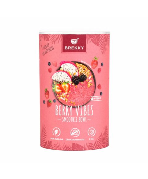 BREKKY BOWL Berry Vibes Smoothie-Bowl pinke Dose Frontansicht günstig online kaufen