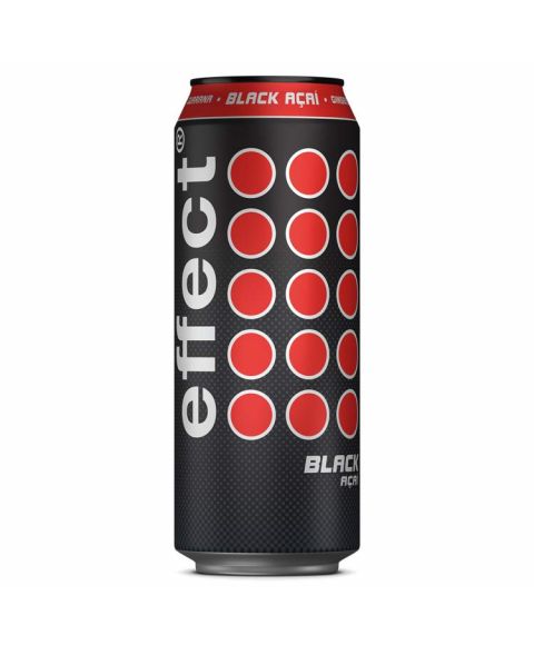 effect energy Drink Schwarz Sorte Black Acai in 0,5l Dose