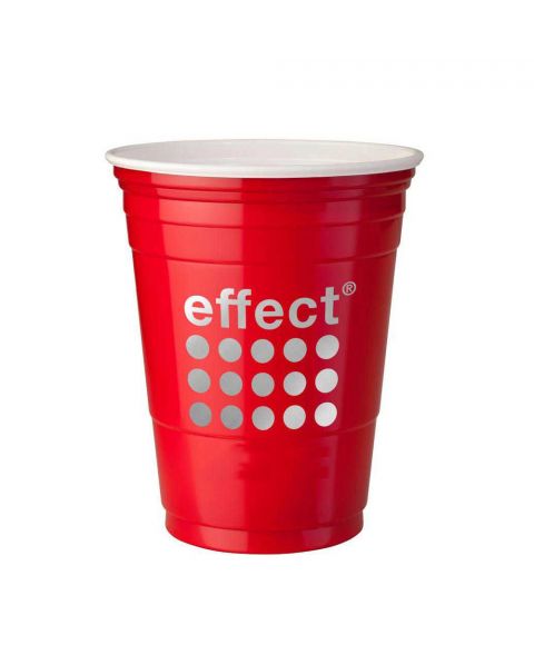 umweltschonende Red Cups von effect energy aus Hartplastik
