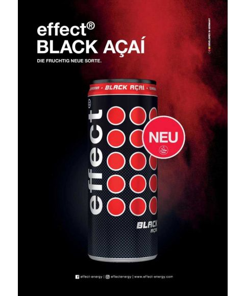 effect Poster von neue Sorte Black Acai mit Halal Auszeichnung