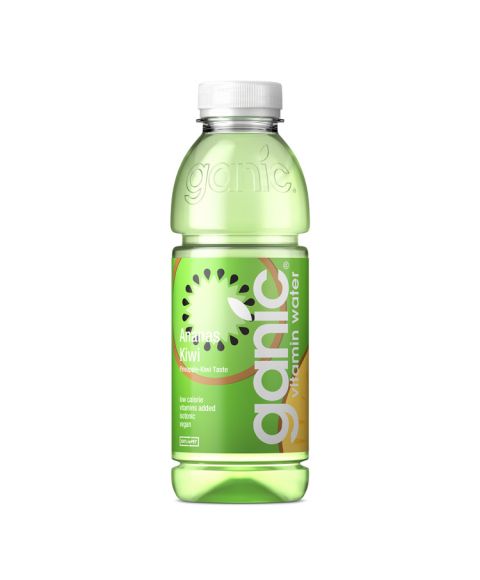 ganic® Ananas Kiwi Vitamin-Water 0,5 l in PEt Flasche günstig online kaufen 