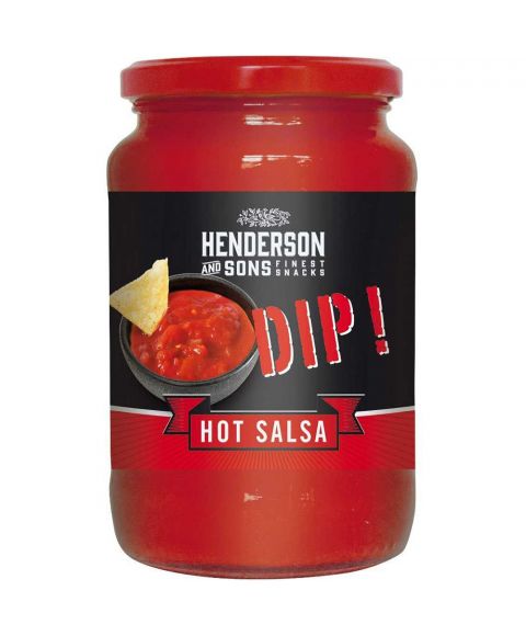 Henderson & Sons Salsa für Tortilla Chips im 1kg Großgebinde für Gastronomie