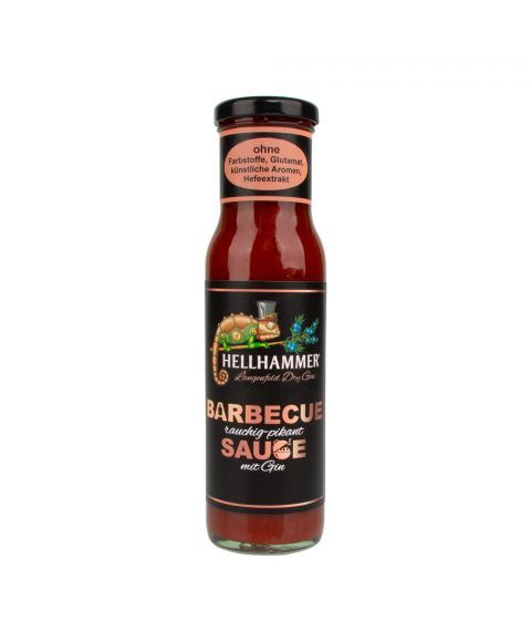 Hellhammer Barbecue Sauce mit 7% Gin Frontansicht