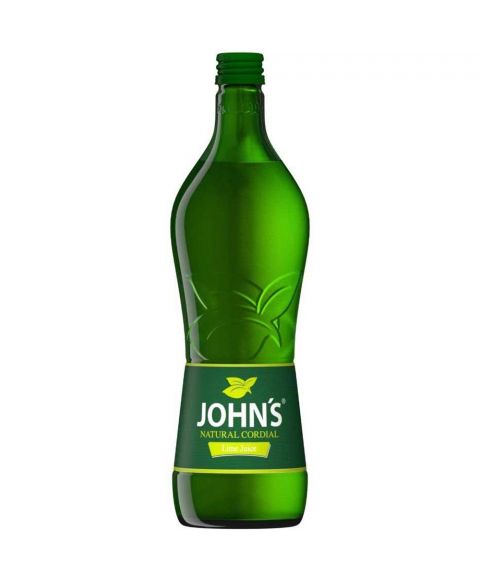 Johns Limette Sirup für Cocktails 0,7l Glasflasche