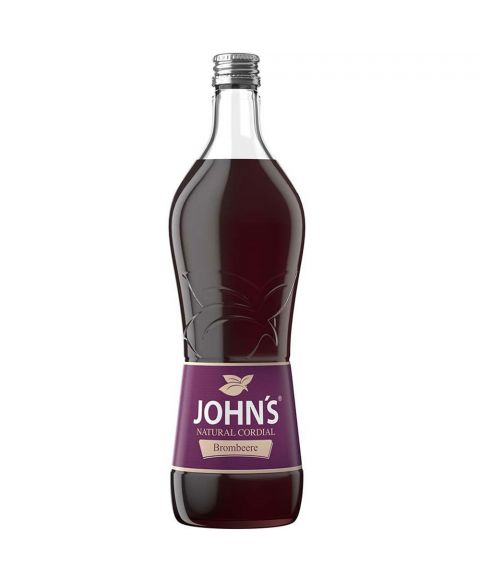 John´s Brombeere Sirup Cocktail Mixer in 0,7L Glasflasche
