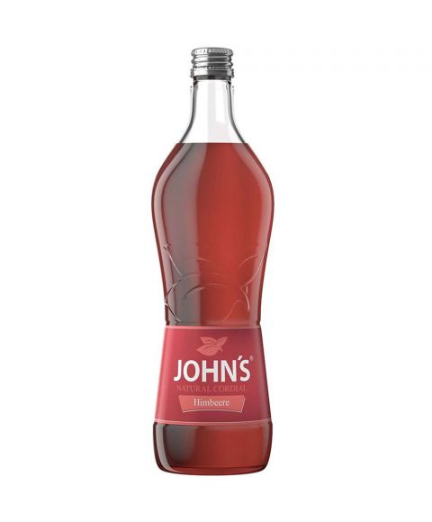 John´s Himbeer Sirup Cocktail Mixer in 0,7L Flasche