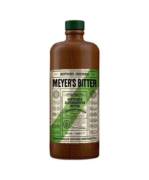 Traditionelle Tonflasche Meyers Bitter Kräuterbitter Likör 700ml