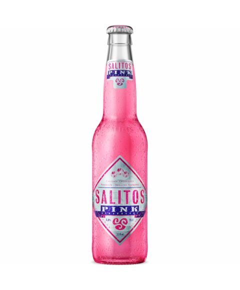 Kühlcontainer 24l pink / weiß Kühlbox Salitos Bier Kühltasche 