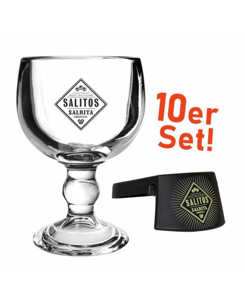 SALITOS Salrita 12er Set Vorteilspack günstig online kaufen mit 12 Gläsern und 12 Clips