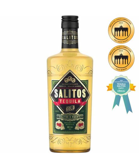 SALITOS Tequila Gold Spirituose 700ml Flasche mexikanisch