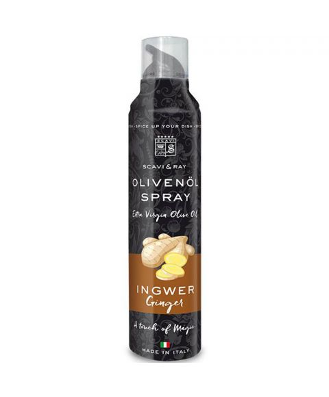 SCAVI & RAY Olivenöl-Spray Ginger / Ingwer Geschmack