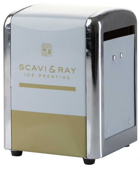 Serviettenhalter von SCAVI & RAY Ice P für die Gastronomie weiß