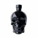 schwarze Flasche Crystal Head Agave Vodka Onyx in Totenkopfschädel 700ml Frontansicht