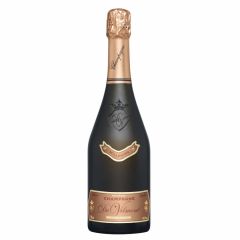 Jahrgangs Rosé Champagner von De Vilmont Cuvée Prestige BRUT Rosé Millesime in 750ml Flasche