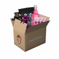 Party Box für den Party Abend mit Getränken, Schnapskrake, Shotbechern und Trinkspielen zum Vorteilspreis