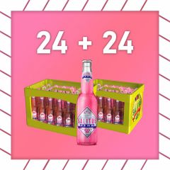 Salitos Pink Flaschen Angebot. 48 Flaschen zum halben Preis