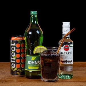 Cuba Libre Energy Cocktail-Paket alle Zutaten und fertiger Cocktail