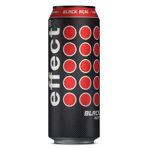 effect energy Drink Schwarz Sorte Black Acai in 0,5l Dose