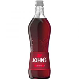 Johns Erdbeersirup zur Cocktailzubereitung in 0,7l Glasflasche