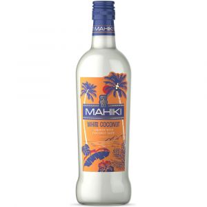 MAHIKI White Coconut Liqueur in 700ml Flasche. Weiße Flüssigkeit für verschiedenste Cocktail Kreationen.