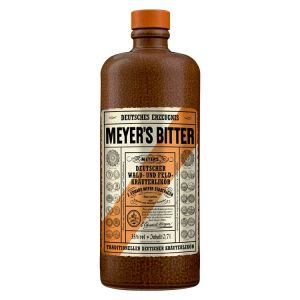 Meyers Bitter Deutscher Wald und Feldkräuter Likör in 700ml Tonflasche. Traditioneller deutscher Kräuterlikör