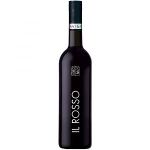 SCAVI & RAY Vino IL Rosso Rotwein 0,75L in neuer edler schwarzer Flasche mit silbernen Akzenten
