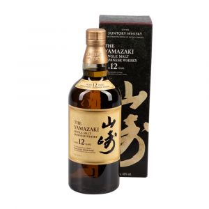 Seltener Yamazaki Single Malt Japanese Whisky 0,7L 12 Jahre gereift in Geschenkverpackung.
